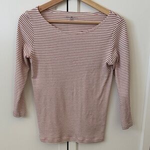 Brandy Melville Red and White Women’s Top